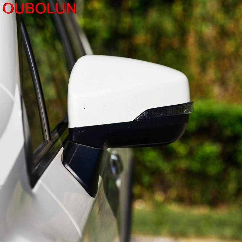 OUBOLUN 2 шт. для Subaru XV Crosstrek Impreza 2017 2018 2019 ABS хром заднего вида боковой двери зеркало