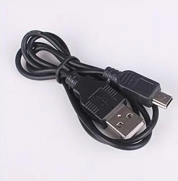 1000 шт./лот Универсальный USB 2 0 от A до Mini 5 PIN B Кабель для передачи данных OD3.5 медь/CJS