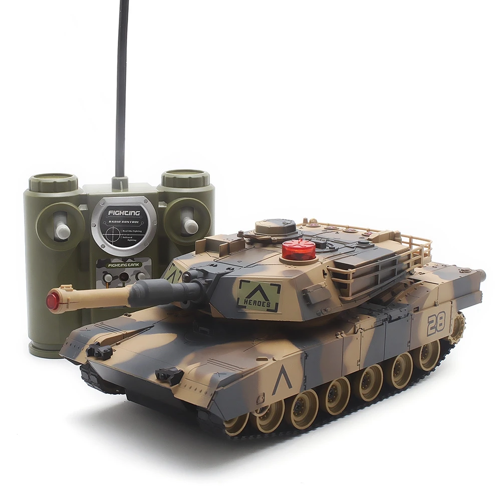 HUANQI H508 RC Tank Battle Crawler Simulation 2 Infrared Radio Remote Control Twin Set Cars For Children Boy Gift|rc tank battle|rc tanktank battle |