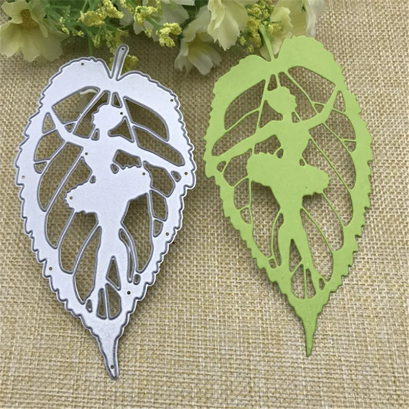 Металлический трафарет лист Девушка Штамп для сделай сам Скрапбукинг альбом