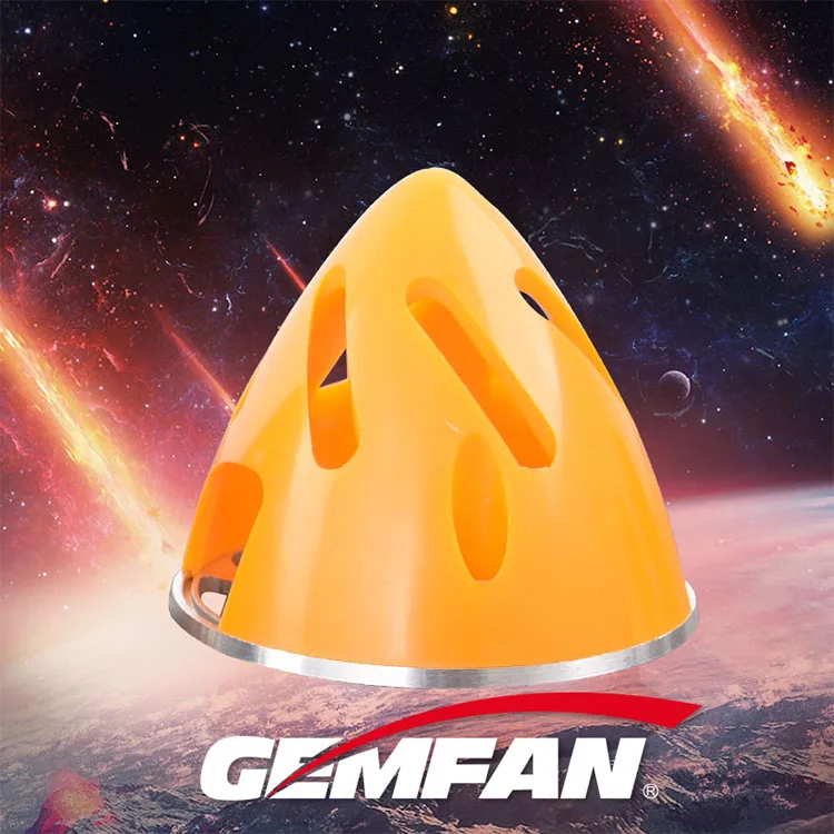 GEMFAN алюминиевый пластиковый пропеллер полый Спиннер 51 57 63 70 75 мм для обтекателя