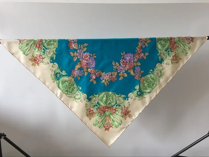 Продвижение женщин способа 100% шелка саржевого шарф большой площади 12 момме