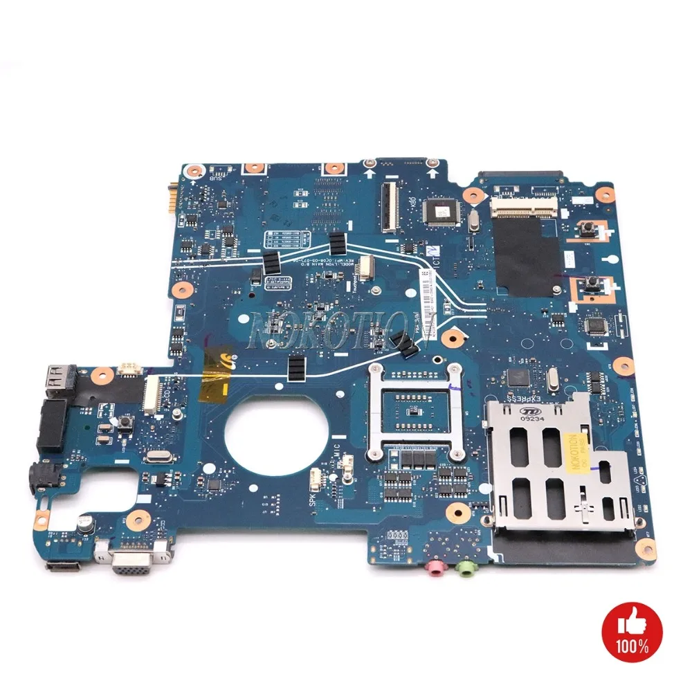 NOKOTION BA92-05467A материнская плата для ноутбука samsung R510 основная системная плата DDR2 только Бесплатный процессор