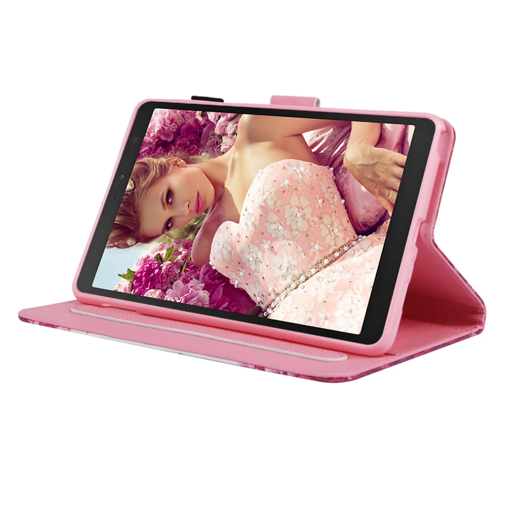 " планшет Funda Capa для samsung Galaxy Tab A8 SM-P200 P205 тонкий складной флип-чехол с подставкой из искусственной кожи чехол-бумажник