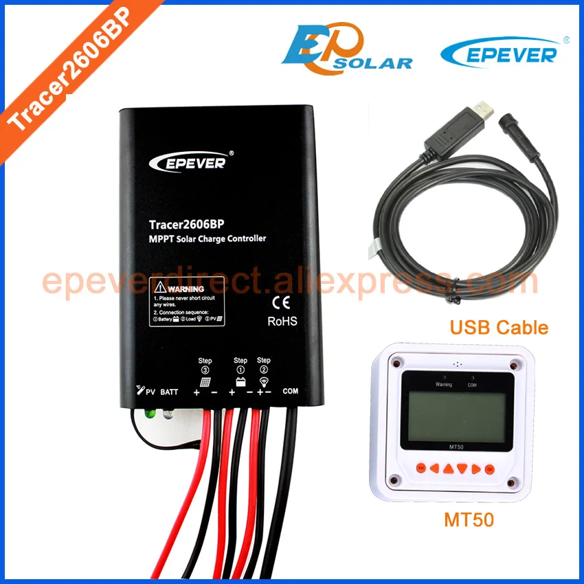 Tracer2606BP 2017 Новый BP серии EPsolar продукт 12В 24В автоматическая работа панели солнечных