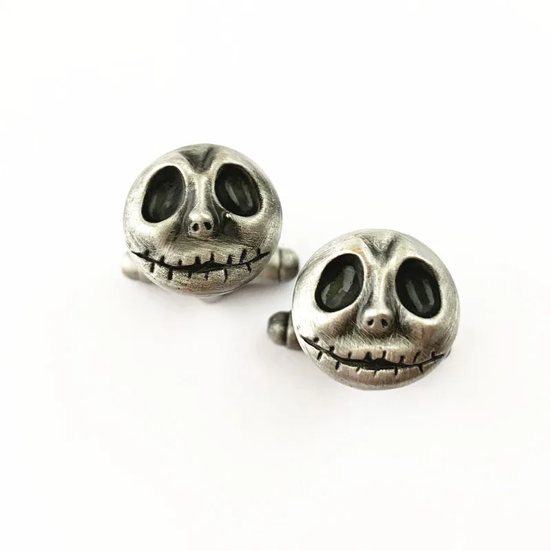 Классические металлические запонки HBSWUI из фильма ужасы высокого качества модные