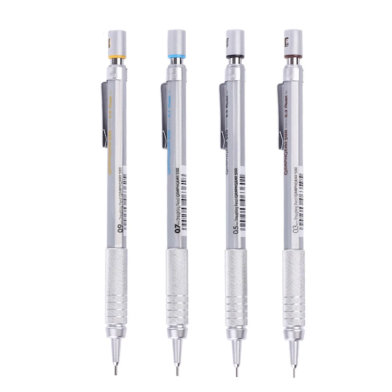 Автоматический карандаш для рисования Pentel 0 3/0 5/0 7/0 9 мм с низким центром тяжести