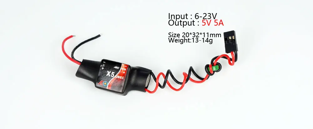 AEORC Mini UBEC BEC (3 3 V 3A/5V 5A/6V 3A/7 2 2.5A/9V 4.5A/12V 2.5A/12V 4.5A) для радиоуправляемого самолета|Детали