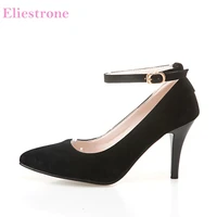 brand new hot sales fashion black apricot women nude pumps high heels lady evening shoes hs293 plus big small size 10 31 45 47