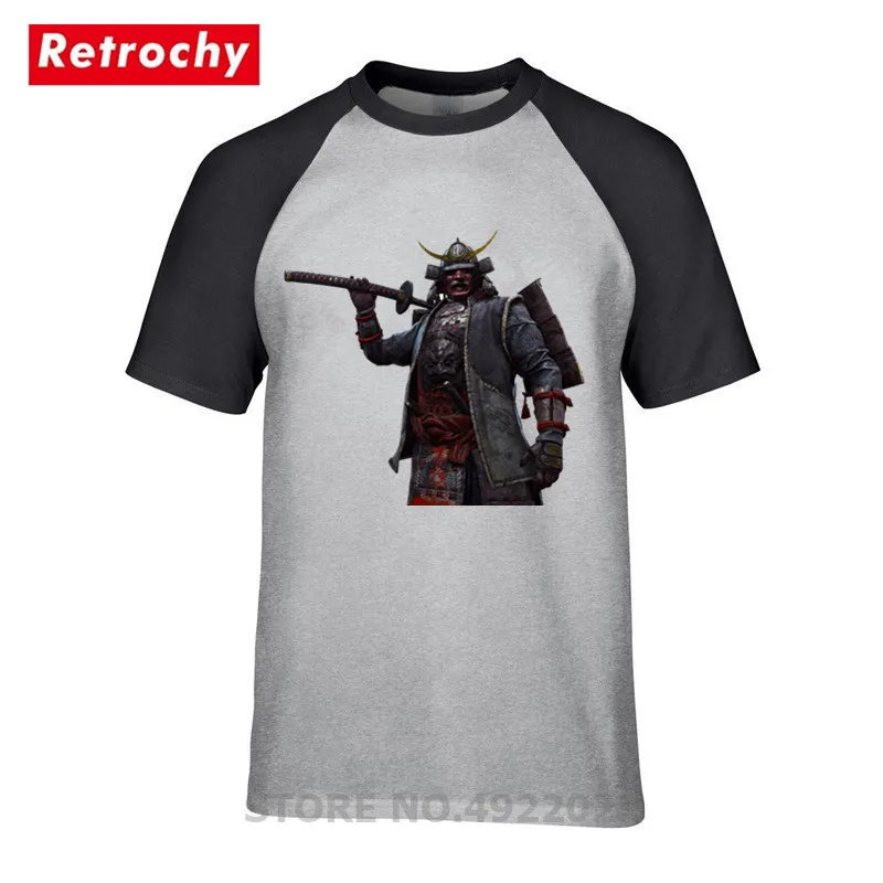Оригинальная дизайнерская футболка kisscc для honor samurai knight Минималистичная с воином