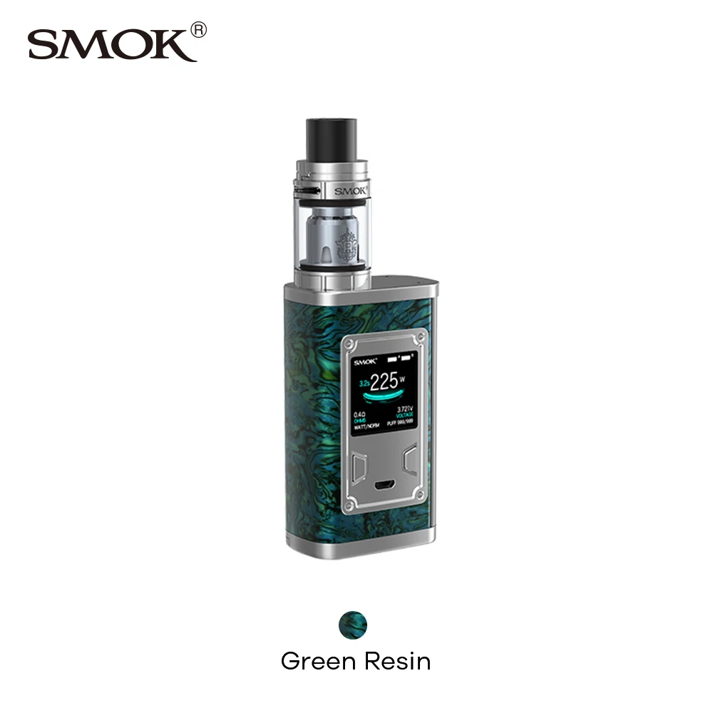 SMOK Majesty комплект из смолы с TFV8 X Baby Tank & 225 W Box Mod VS Alien Kit|smok kit|mod boxmod box kit |