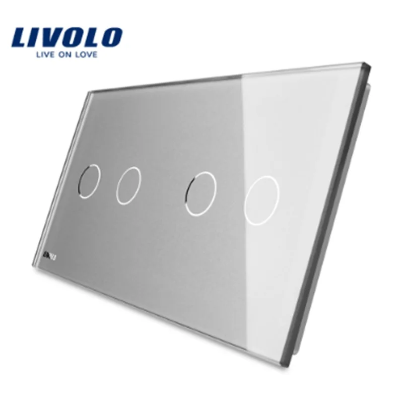Livolo умный сенсорный выключатель 4 банды 2Way контроллер с ПДУ для светодиодной