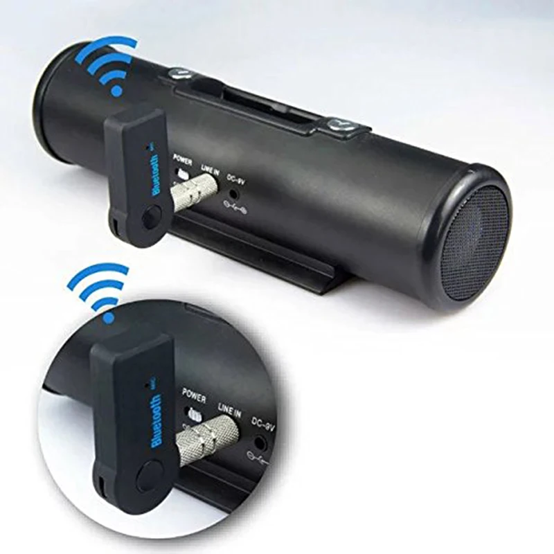 Roreta Мини Bluetooth приемник аудио музыка беспроводной адаптер 3,5 мм разъем громкой связи Bluetooth передатчик автомобильный комплект AUX