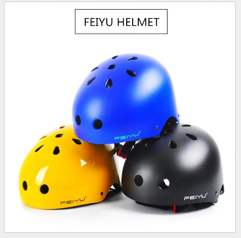 FEIYU спортивный шлем ABS для скейтборда и роликов Скейт Защитный шлем для детей/взрослых спортивные защитные шлемы Размер от 50 до 60 см