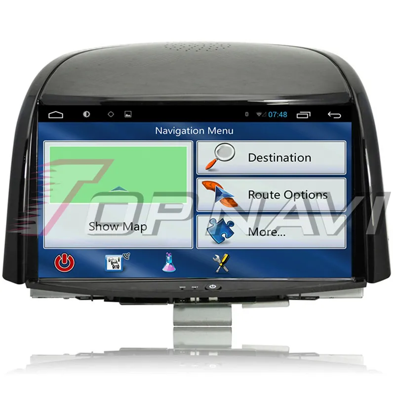 Автомагнитола Topnavi Android 6 0 для Koleos 2009 2010 2011 2012 2013 2014 2015 2016 стерео GPS навигация без