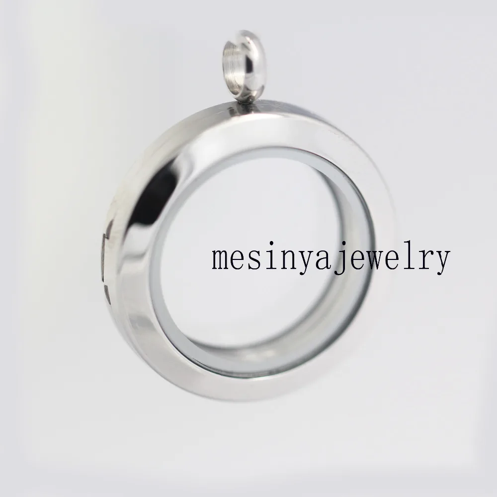 10 шт. медальон из нержавеющей стали 25 мм|glass lockets|floating lockets stainless steellocket glass |