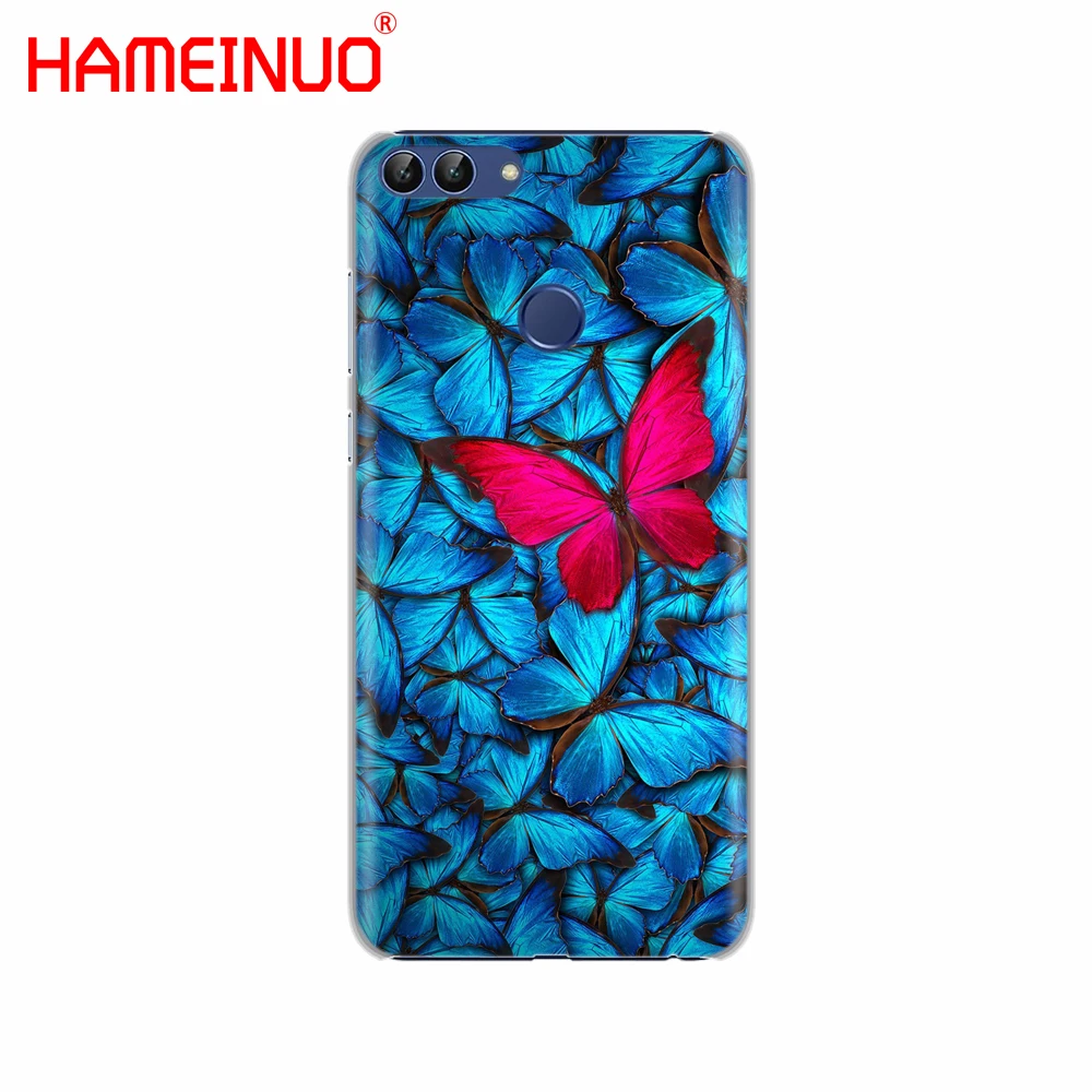 HAMEINUO бабочка на белых розах Цветок сотовый телефон чехол для huawei Honor Y5 7C Y625 Y635 Y6 Y7 Y9