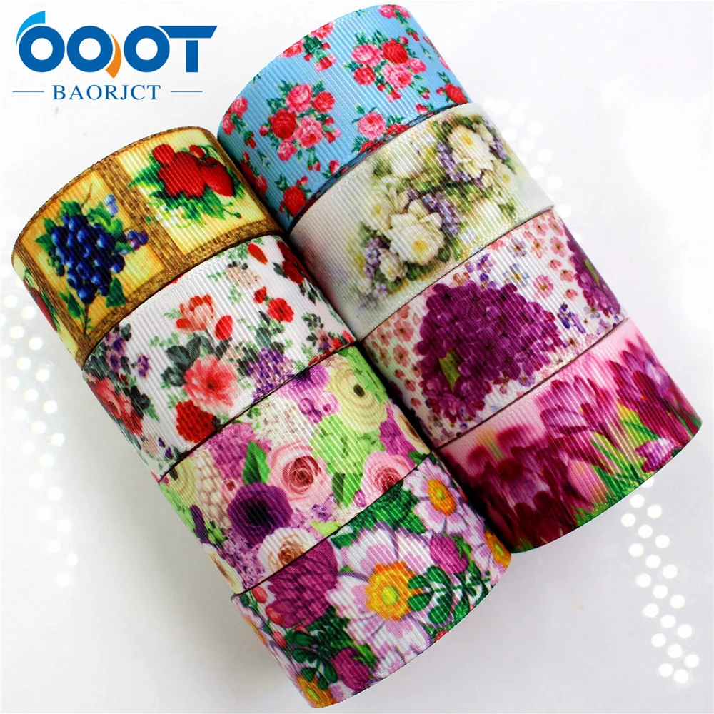 OOOT BAORJCT 175161 1 '✥ мм корсажная лента с цветочным принтом DIY аксессуары для волос