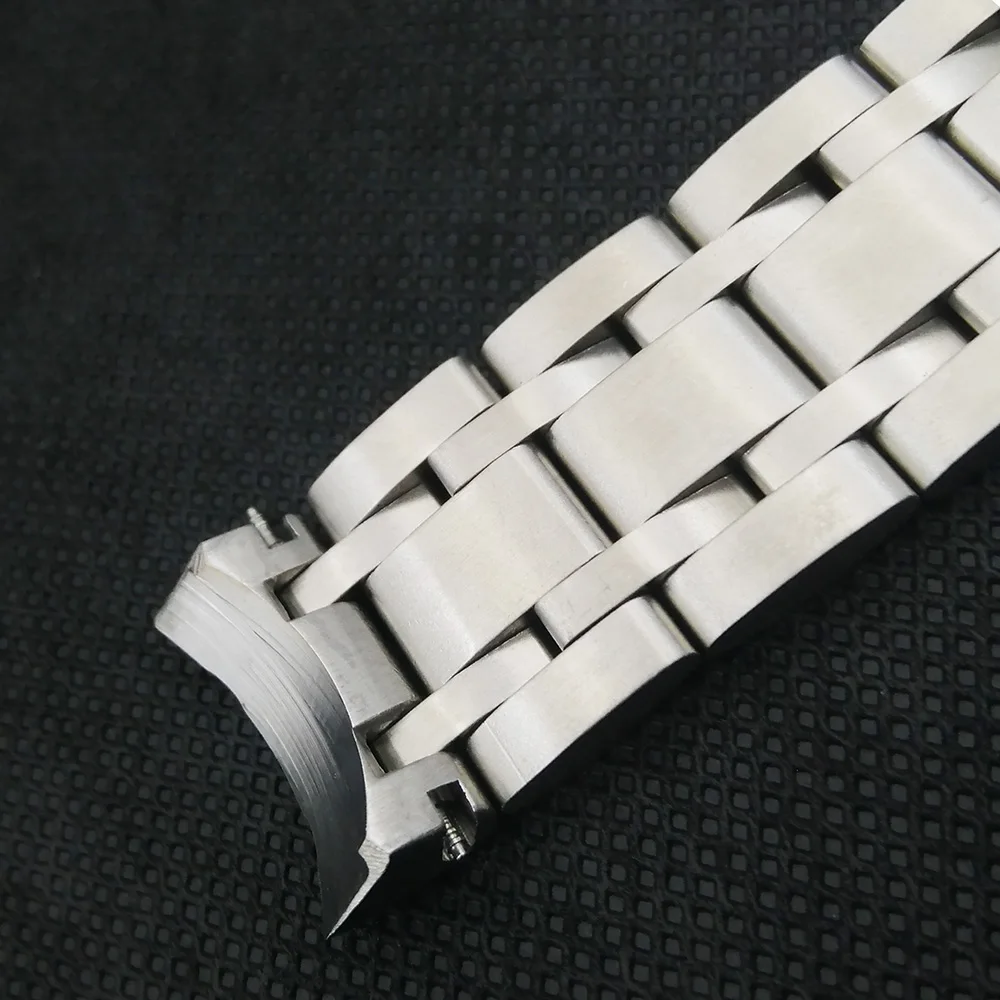 Изогнутый конец Нержавеющая сталь ремешок для наручных часов Tissot 1853 Кутюрье T035 18/20/22/23/24 мм ремешок для наручных часов Для женщин Для мужчин платье на бретельках со браслет