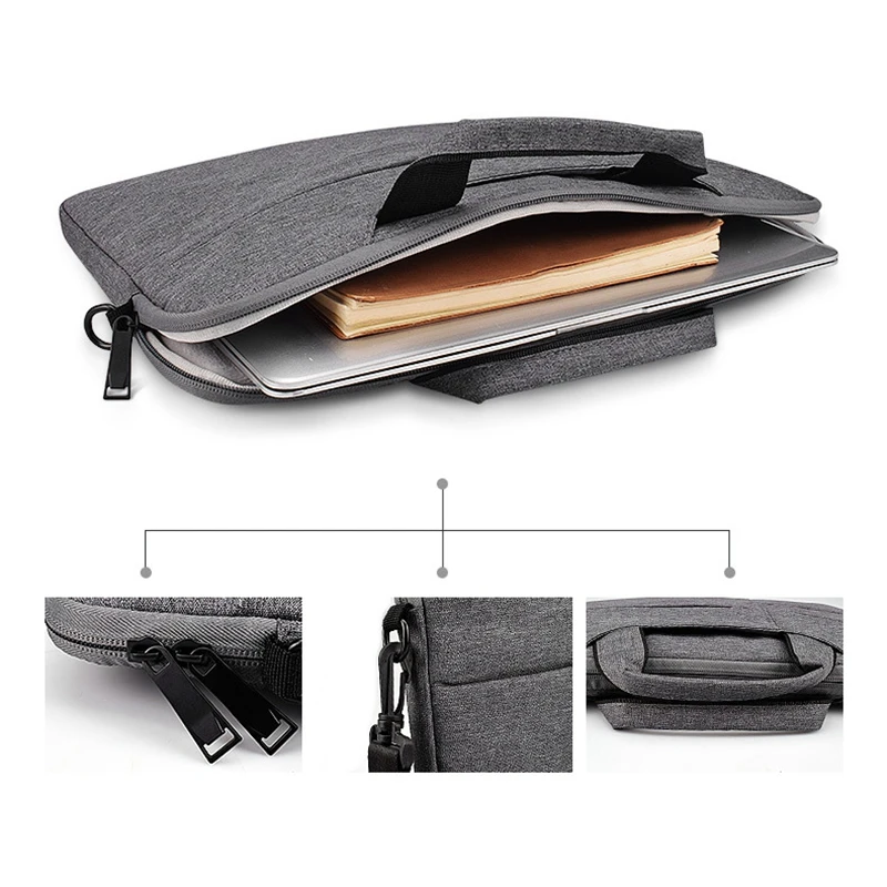 Сумка через плечо водонепроницаемая нейлоновая сумка-мессенджер для Mackbook Xiaomi