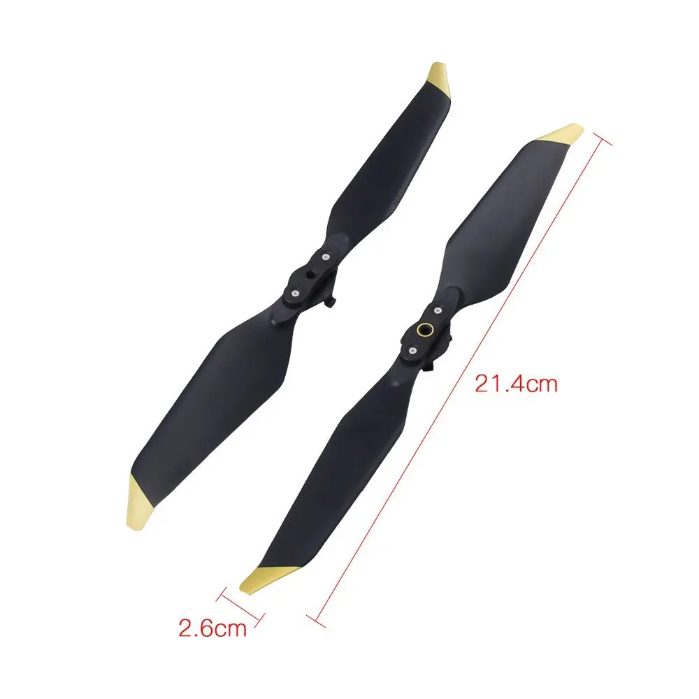 4 шт. DJI золото Mavic Pro Platinum 8331 8331F винт для винтов аксессуары низкая Шум Quick Release