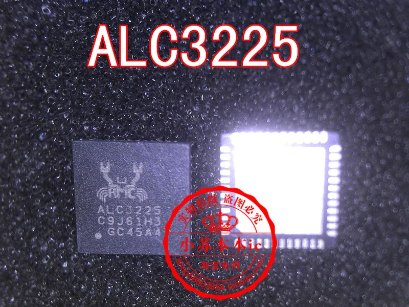 

ALC283 ALC889S ALC3232 ALC3225 ALC271X ALC105-GRT ALC105 ALC5640 ALC1003 ALC109 ALC102P