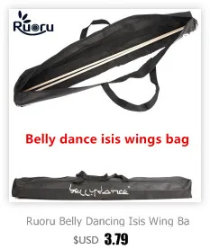 Ruoru 1008 шт. светодиоды для танца живота Led Isis Крылья меняются 36 различных цветов крылья для танца живота с регулируемыми палочками сумка