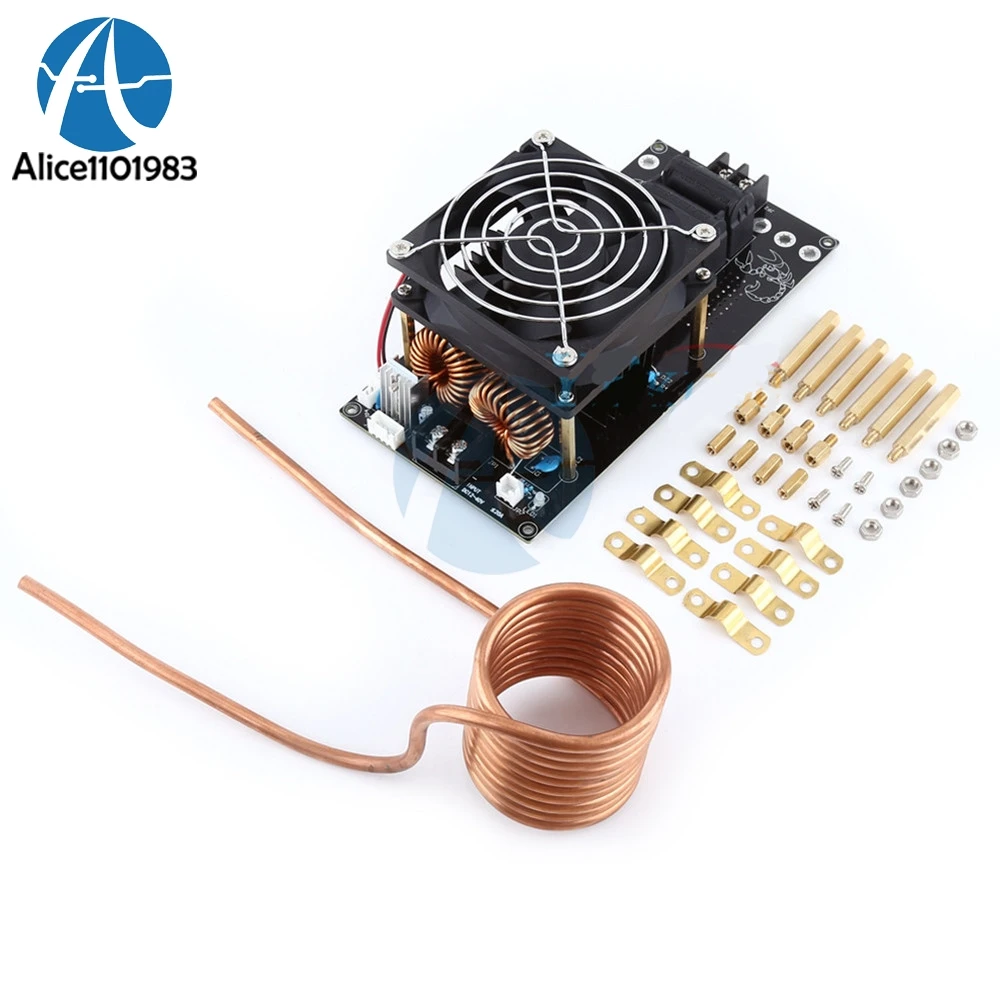 

Индукционная нагревательная плата Tesla, 1000 Вт, 300 В, 20 А, 12-36 в, антистатический нагревательный модуль в сборе