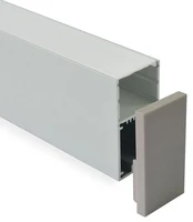 modern aluminum channel for pendant lights led linear light led strip light holder 10mlot dhl free shipping