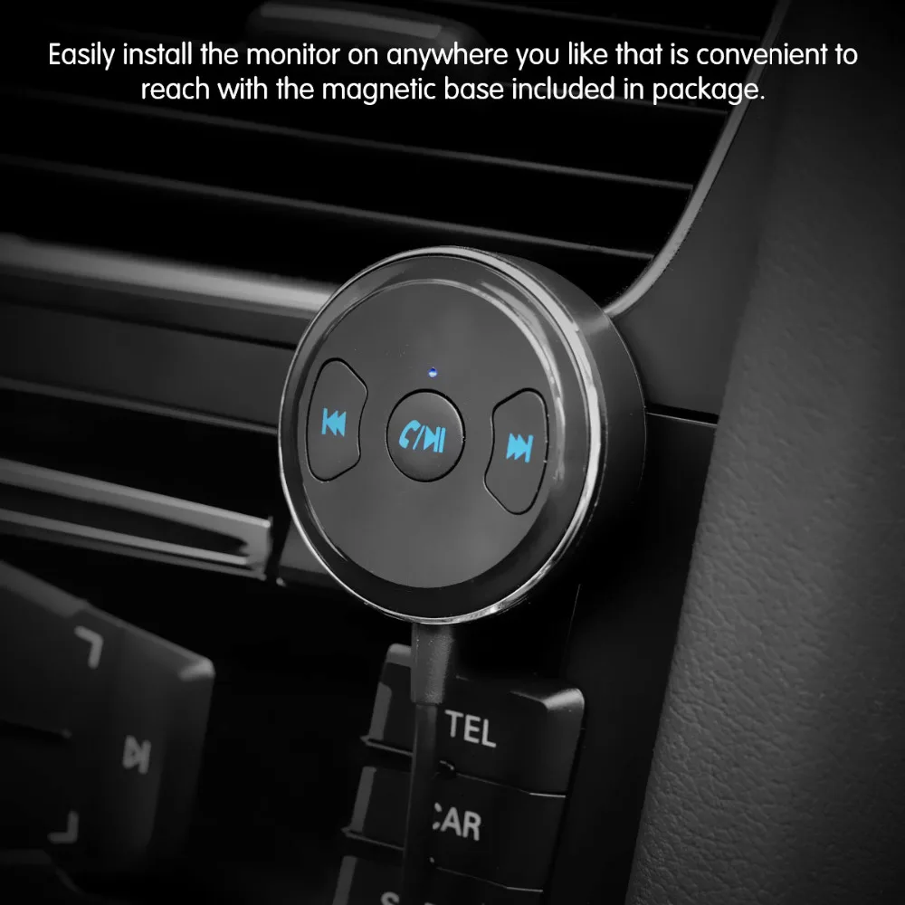 Onever Универсальный автомобильный комплект 3 5 мм Bluetooth 4 1 приемник музыкальный