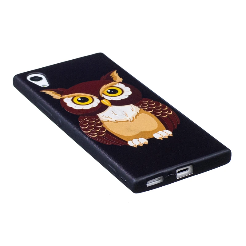 Coque красочные рельефный чехол для Sony Xperia xa1 g3121 задняя крышка g3112 случае телефон