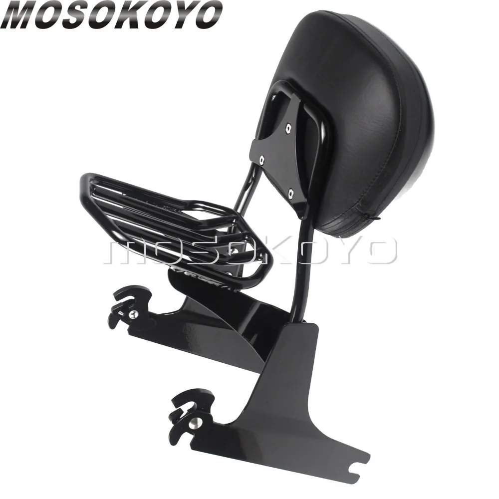 Съемный кронштейн для спинки багажника Harley Dyna Street Bob FXDB Super Glide FXD Low Rider 06 17|Накладки