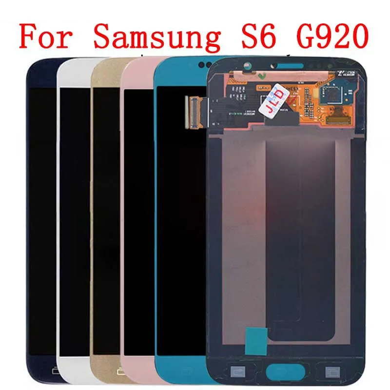 For Samsung galaxy S6 G920 LCD Display Touch Screen Digitizer G920i G920P G920f G920V G920A Replacement lcd | Мобильные телефоны и