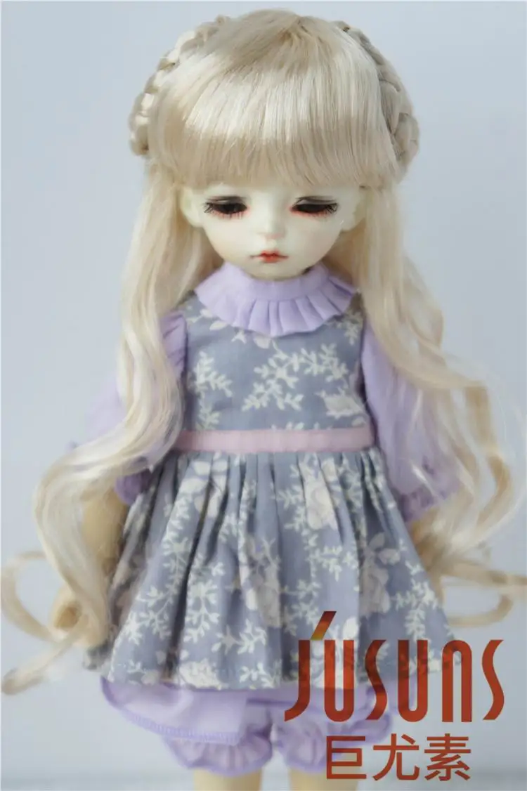 JD125 1/6 Yosd Celine длинные BJD Syntheic парик для куклы мохеровый 6-7 дюймов модные аксессуары для куклы