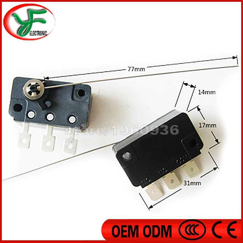 25 шт. монета трехногая игла микропереключатель механический старомодный