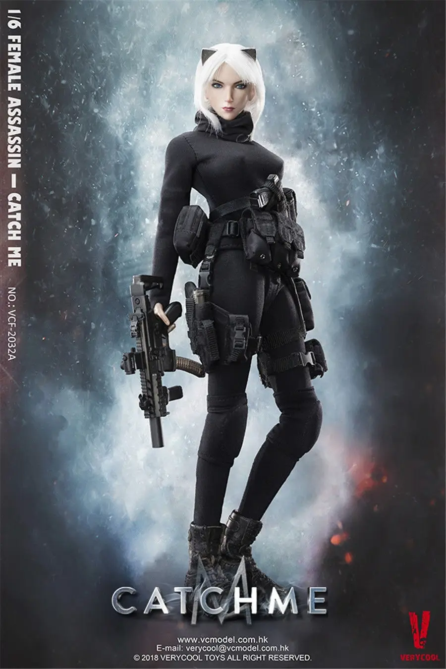1/6 VERYCOOL VCF 2033 Женская Серия Assassin первая бомба Лови меня фигурка бесплатная