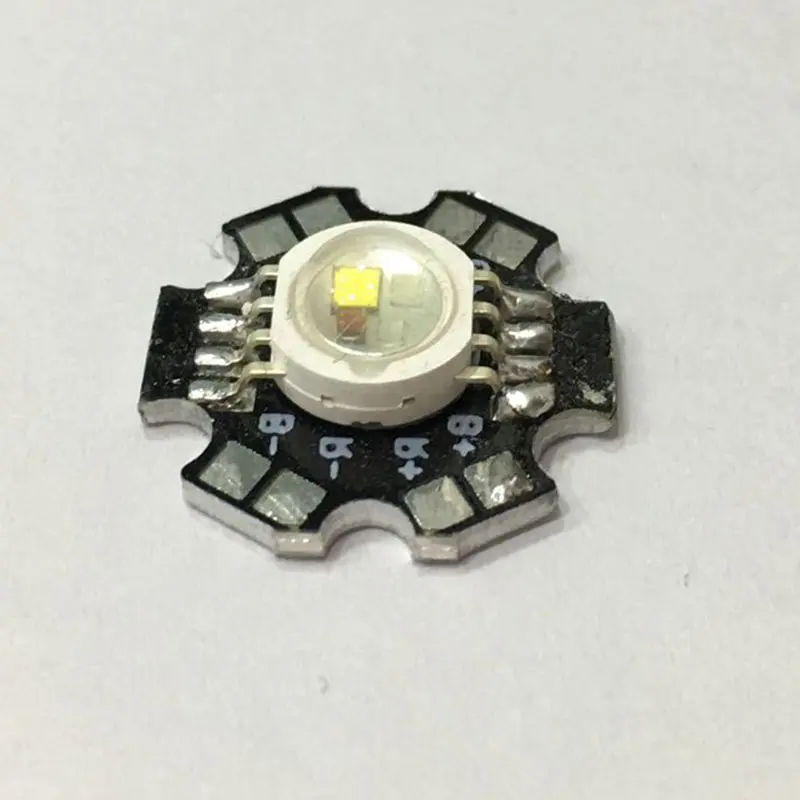 50/100 шт 3 Вт полный спектр Led Grow Chip с PCB Star Lights широкий 400nm 840nm диод для комнатных