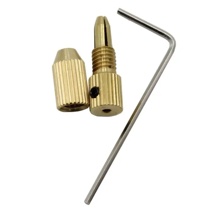 2 0 мм латунный зажим вала электродвигателя Зажимной патрон мини маленький для