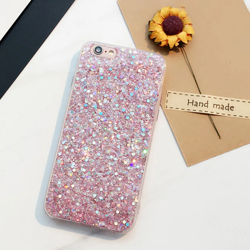 Чехол сверкающий с блестками для Huawei Mate 20 10 P20 lite Pro P8 P9 P10 P Smart Plus мягкие ТПУ чехлы