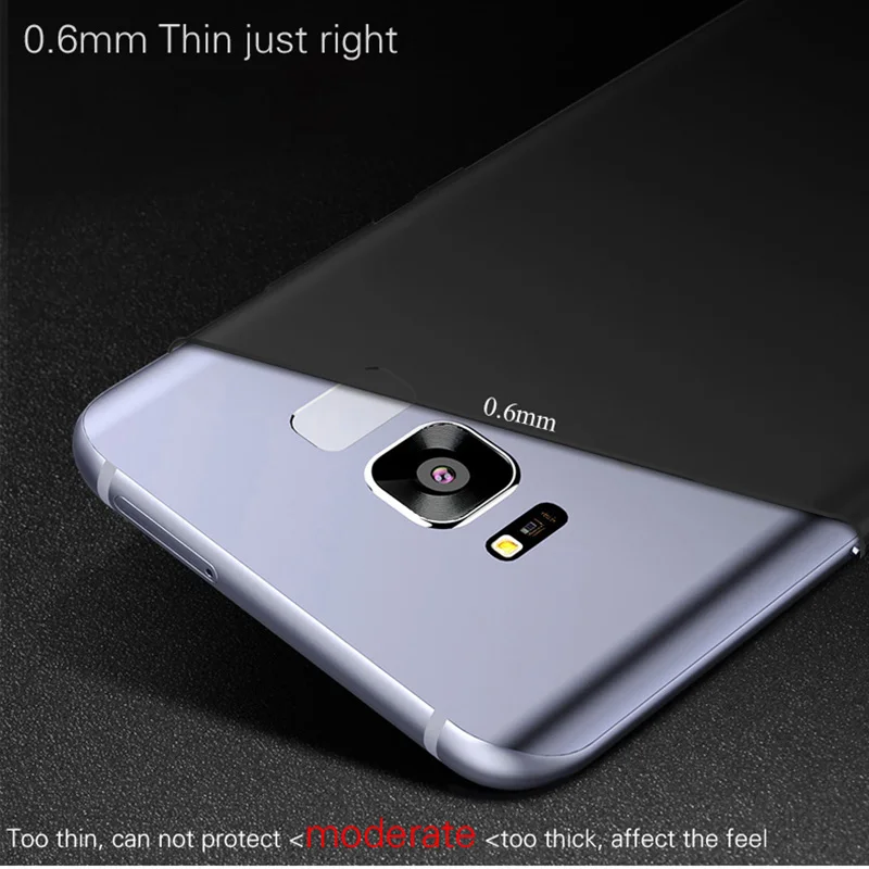 Ультратонкий чехол Toraise для Samsung S8 тонкий матовый Мягкий силиконовый из ТПУ Note 8