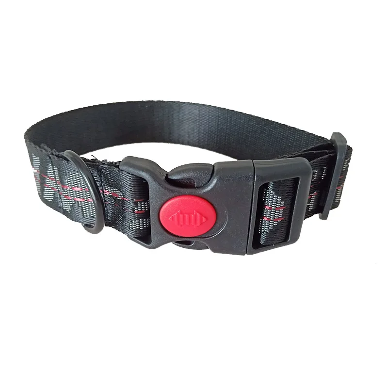 Black collar Ошейник для собаки, поводок, набор, модный, с надписью, 1,5 см, прочный нейлоновый поводок с ремнями, французский щенок бульдога, ходячие товары для животных, собак - Цвет: Black collar