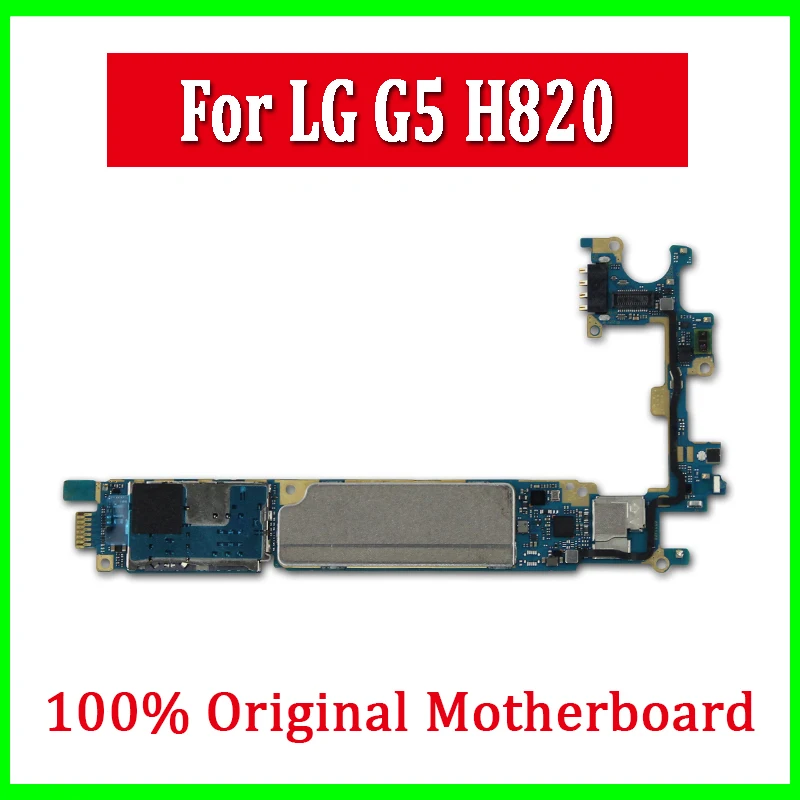 Разблокированная материнская плата для LG G5 H820 оригинальная хорошо работающая с