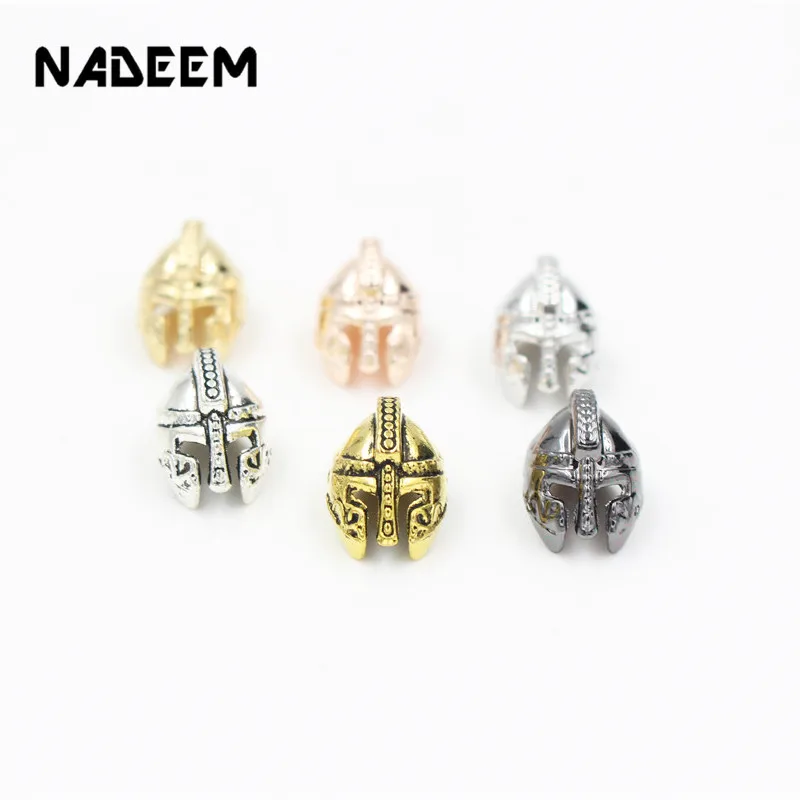 NADEEM 10 шт./лот Металлические DIY Античные Серебристые золотые цвета римский воин
