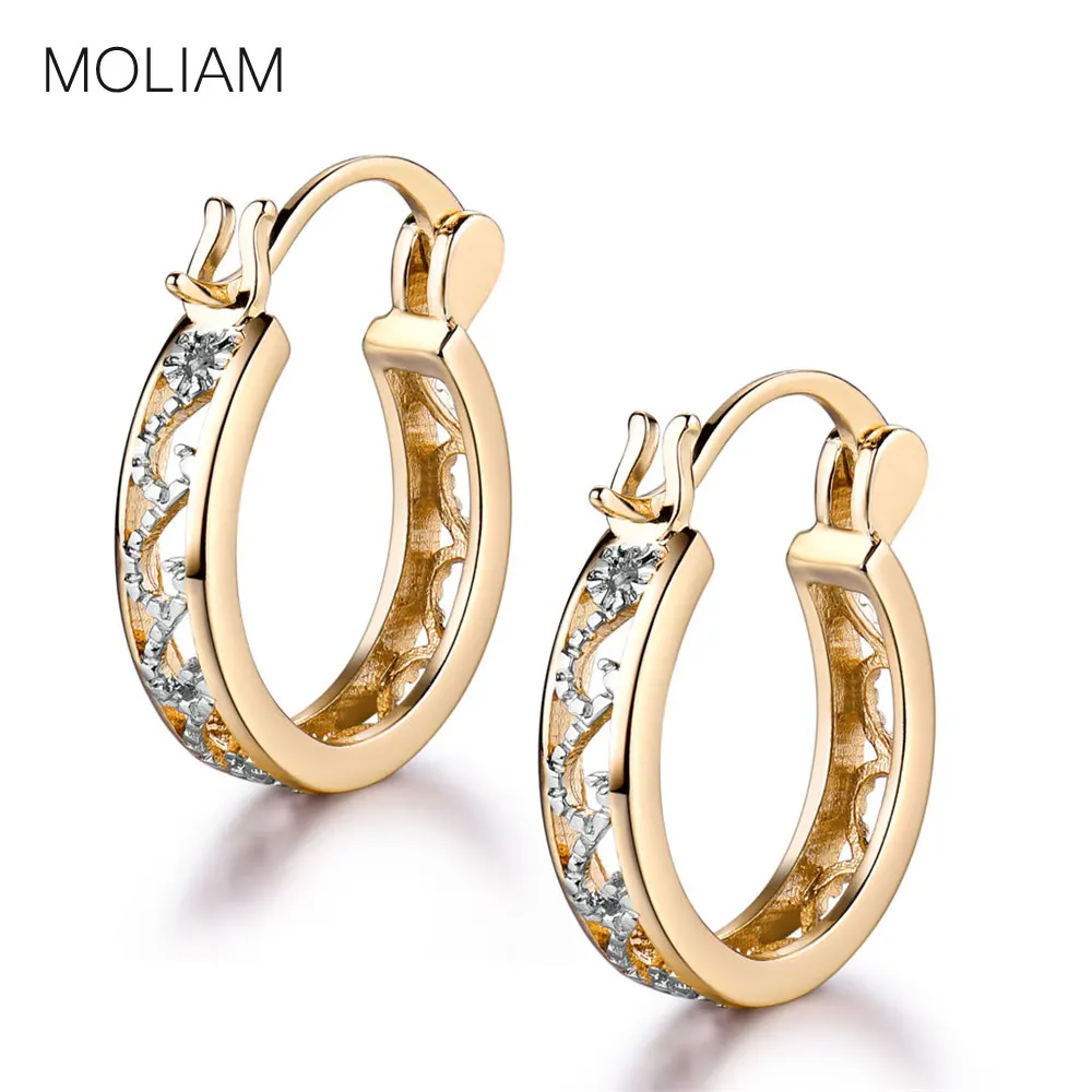 Женские серьги MOLIAM MLE400 классические кольца с отверстиями 2017|hoop earrings for women|fashion hoop
