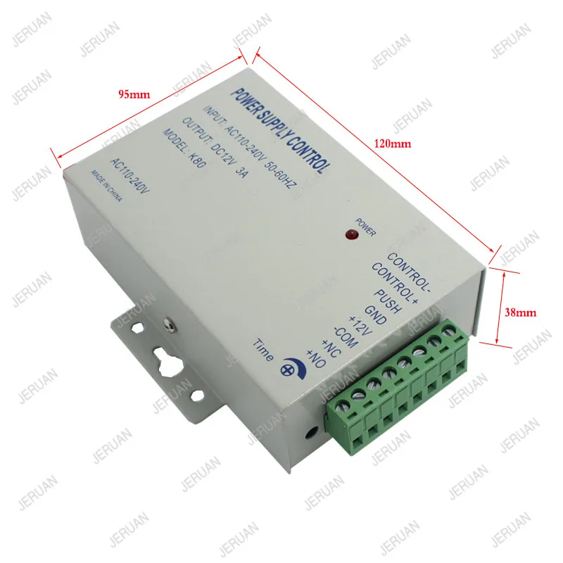 DC 12V/3A новая система контроля допуска к двери выключатель питания управления AC 110 ~ 240V Время задержки макс. 15 секунд от AliExpress WW