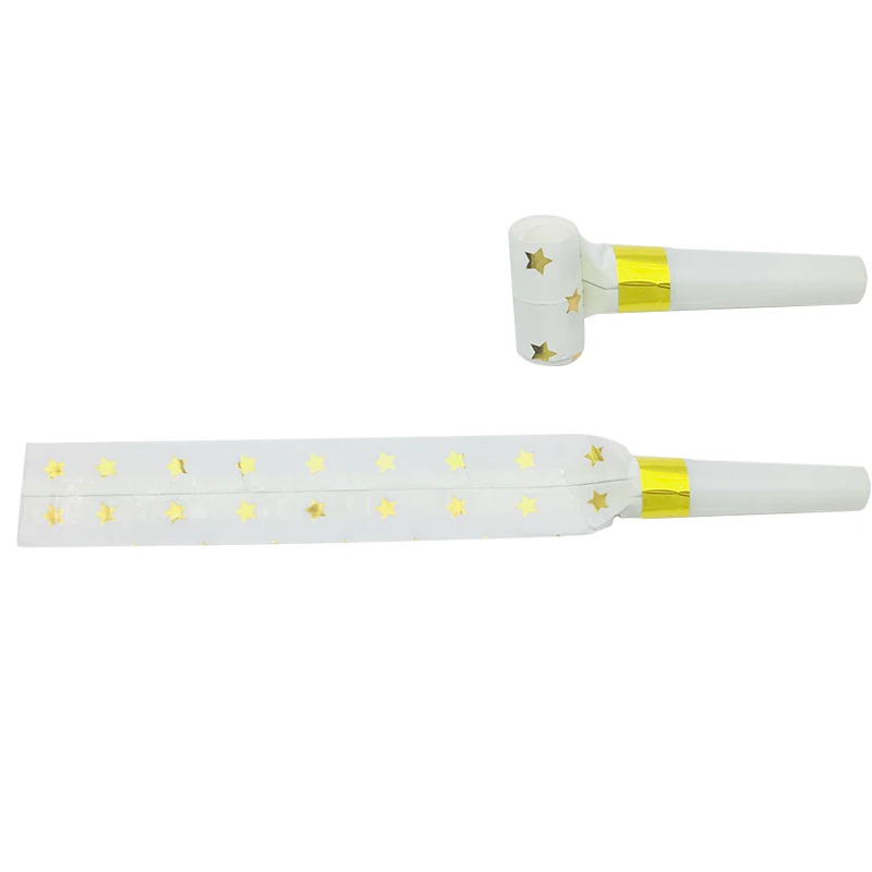 60 шт. металлические золотые и серебристые для вечеринок с рожками дня рождения