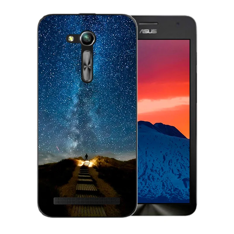 Чехлы для телефонов Asus ZB450KL с узором ночного неба 4 5 дюйма Zenfone GO 2nd Gen ZB452KG ASUS_X014D