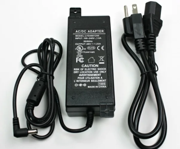 4 портовый гигабитный блок питания Ethernet PoE + инжектор для автоматического ведения
