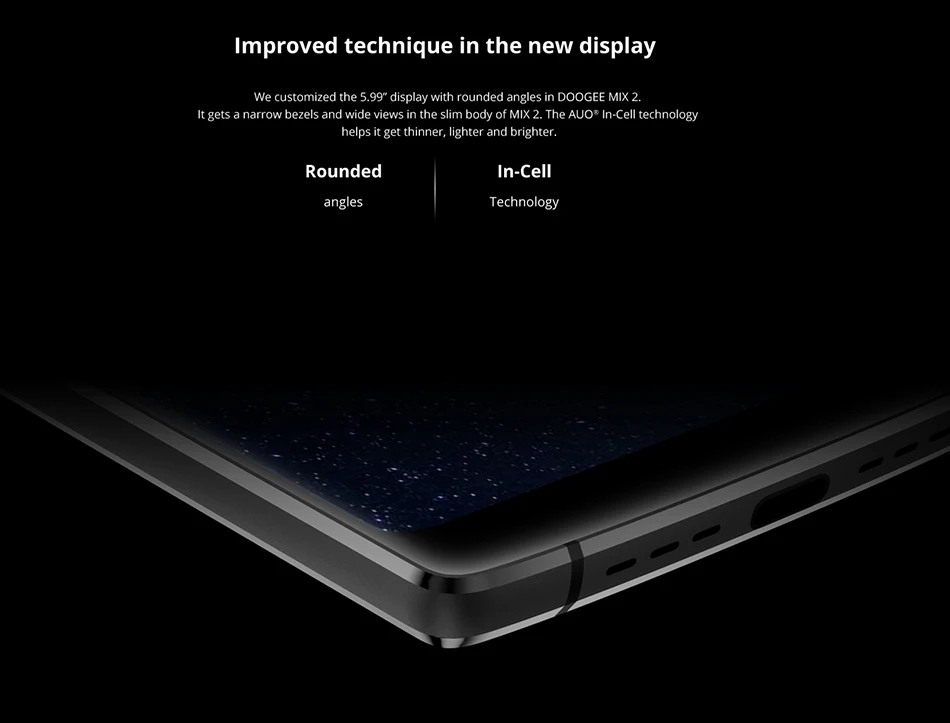 Быстрая DOOGEE Mix 2 5,9" 18:9 FHD+ смартфон P25 Восьмиядерный 16 МП 4060 мАч 6 ГБ+ 64 Гб разблокировка 4G мобильный телефон