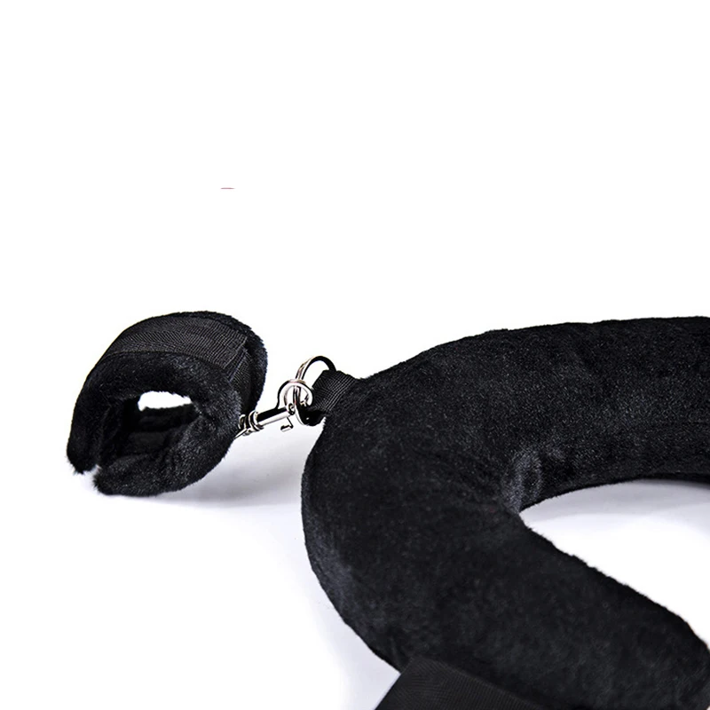 Bondage Handcuffs Arm Wrist Restraint Leg Lift Open Comfortable U-shaped Pillow Sex Harness for Legs Adult Game SM Toy Set | Красота и